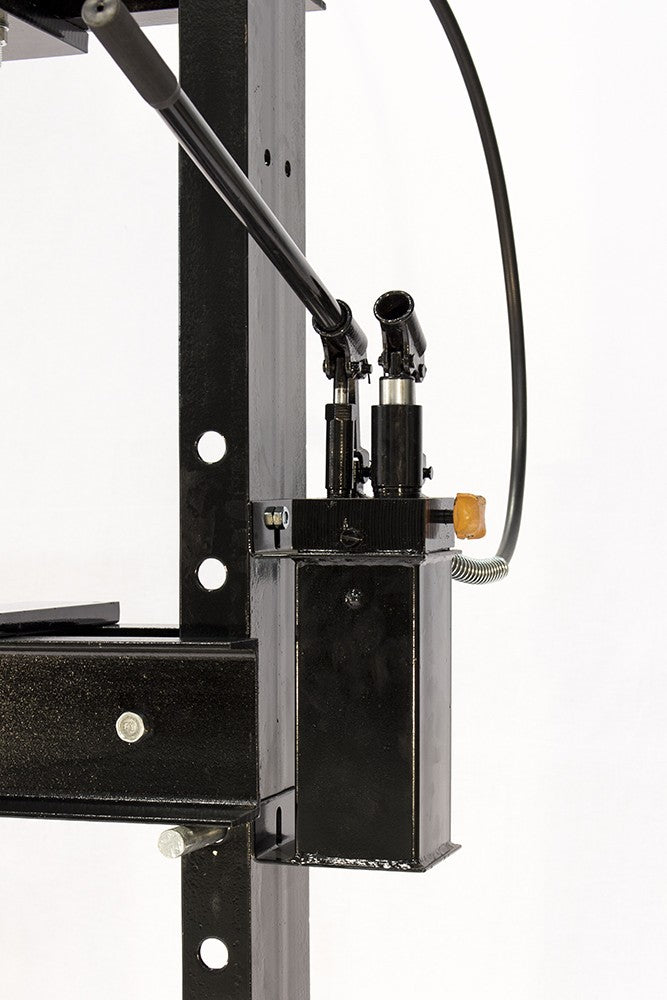 50T Werkstattpresse mit externer Doppel-Handpumpe und Manometer (SP50-1)
