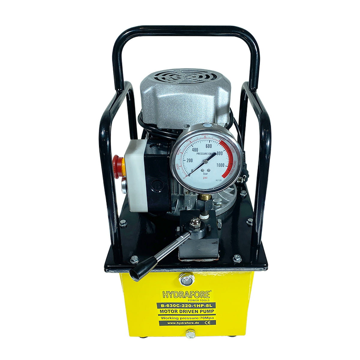 Hydraulische Anlage für Sammelschiene Bearbeitung Schneider-Bieger-Locher (M-200H)
