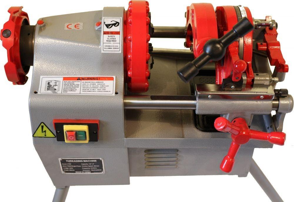750W/220V Elektrische Rohrgewindeschneidmaschine BSPT 1/2"-3/4", 1"-2" (P50)