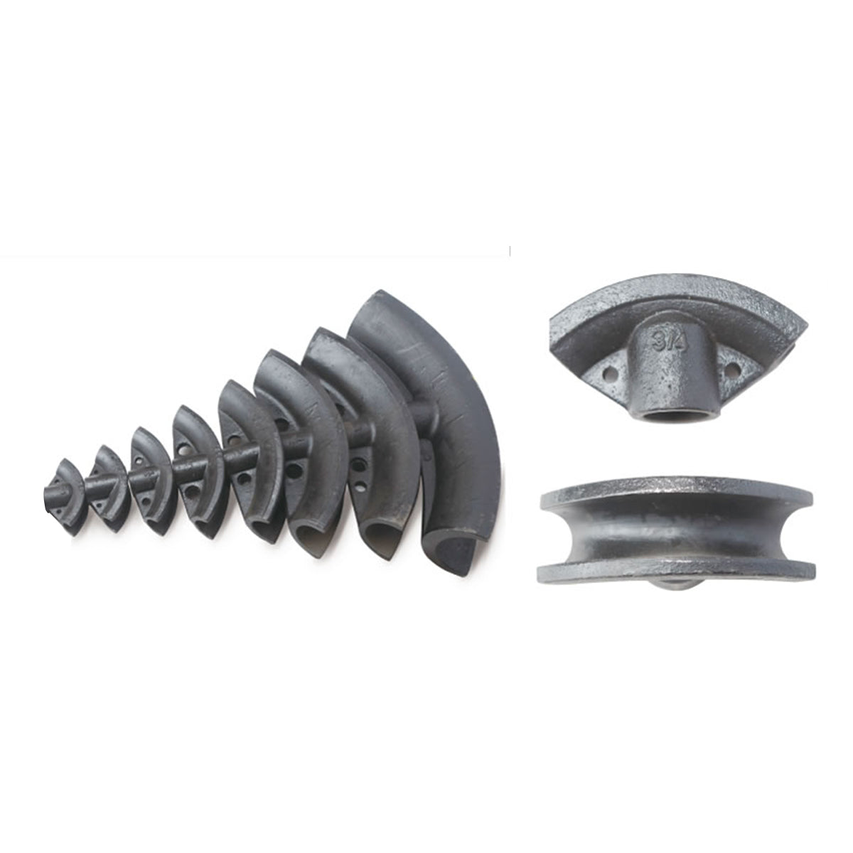 Hydraulische Rohrbiegemaschine mit elektrischer Pumpe (20T) 1/2"-4"; 21.3-108mm (W-4D)