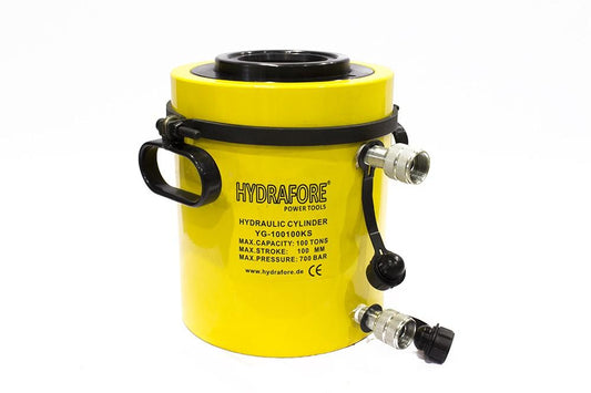 Doppeltwirkender Hohlzylinder, Hohlkolbenzylinder (100Ton/100mm) (YG-100100KS)