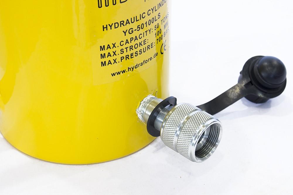 Stellringzylinder (50 Ton, 100 mm) (YG-50100LS) B-WARE